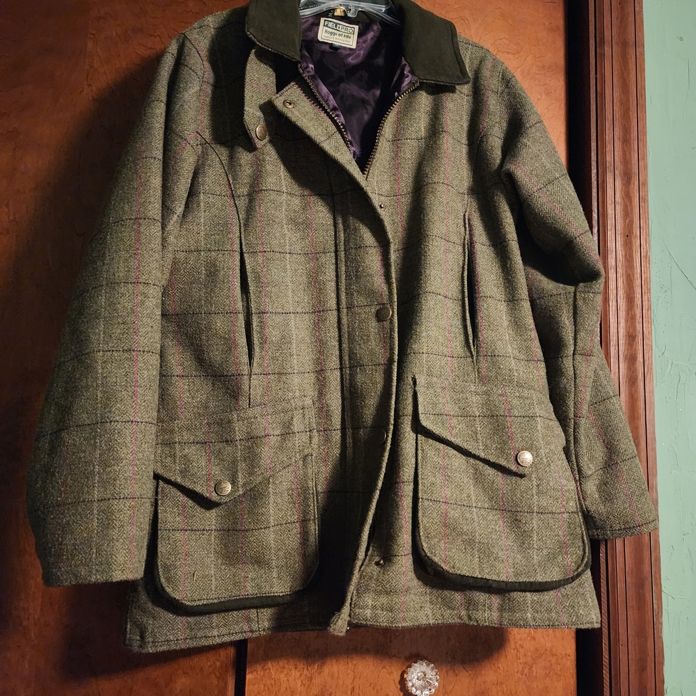 Classic Green Plaid Utility Jacket